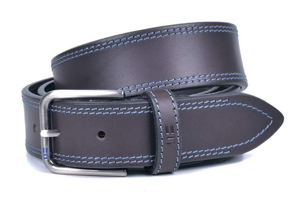 Ремень тёмно-коричневый Miguel Bellido 760/35 2652 dark brown 04 Miguel Bellido, Артикул: 760/35 2652 dark brown 04 фото №1