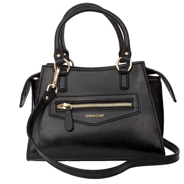 Сумка черный Gianni Conti 9403034 black Gianni Conti, Артикул: 9403034 black фото №1