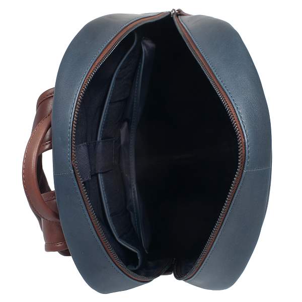 Рюкзак синий Gianni Conti 6052815 blue/dark brown Gianni Conti, Артикул: 6052815 blue/dark brown фото №1