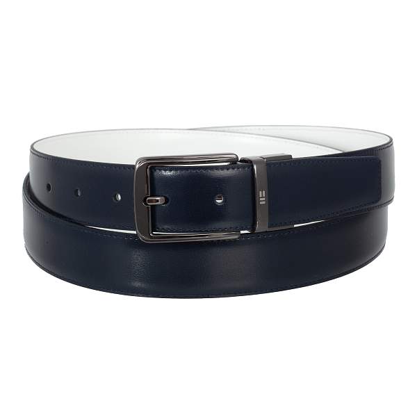 Ремень синий/белый Miguel Bellido 430/32 4835 navy blue/whi Miguel Bellido, Артикул: 430/32 4835 navy blue/whi фото №1