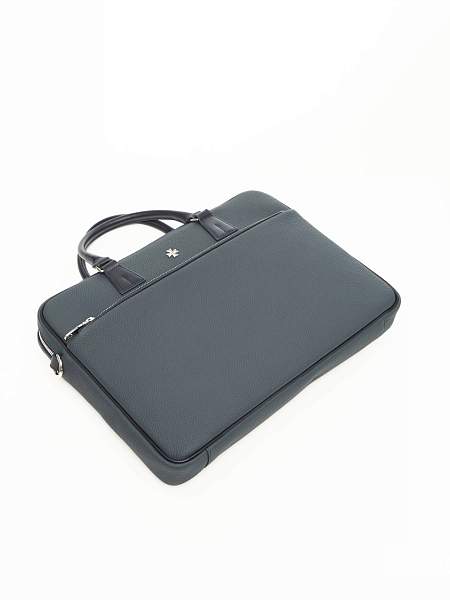 Портфель-сумка из натуральной кожи 9775-Polo D.Blue Vasheron, Артикул: 9775-Polo D.Blue фото №1