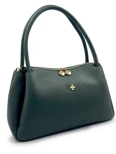 Сумка Narvin из натуральной кожи 9803-Polo Green Vasheron, Артикул: 9803-Polo Green фото №1