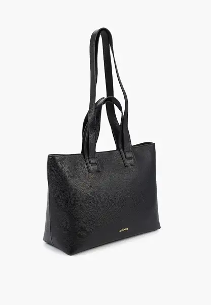 Женкская сумка из натуральной кожи 9817-Polo Black Vasheron, Артикул: 9817-Polo Black фото №1