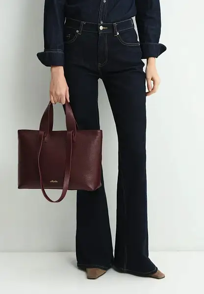 Женкская сумка из натуральной кожи 9817-Polo Bordo Vasheron, Артикул: 9817-Polo Bordo фото №1