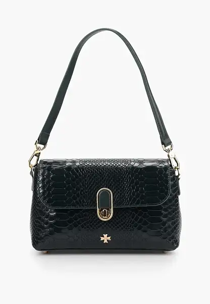 Сумка женская из натуральной кожи 9818-Anaconda Green Vasheron, Артикул: 9818-Anaconda Green фото №1