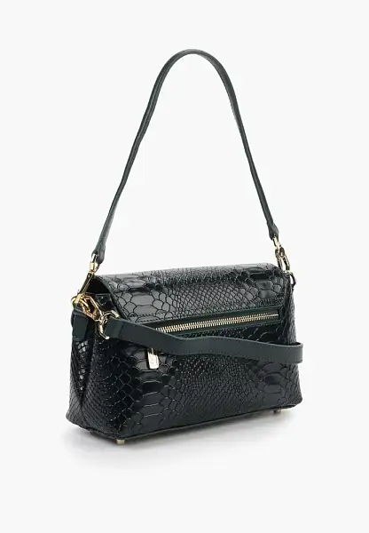 Сумка женская из натуральной кожи 9818-Anaconda Green Vasheron, Артикул: 9818-Anaconda Green фото №1