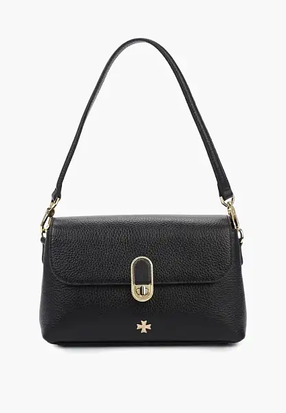 Сумка женская из натуральной кожи 9818-Polo Black Vasheron, Артикул: 9818-Polo Black фото №1