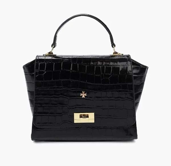 NARVIN Сумка натуральная кожа 9820-Croco Black Vasheron, Артикул: 9820-Croco Black фото №1