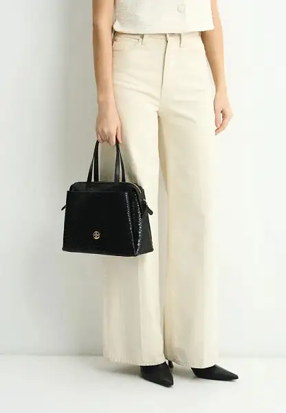 Сумка из натуральной кожи NARVIN 9821-Anaconda Black Vasheron, Артикул: 9821-Anaconda Black фото №1