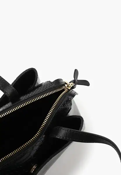 Сумка из натуральной кожи NARVIN 9821-Anaconda Black Vasheron, Артикул: 9821-Anaconda Black фото №1