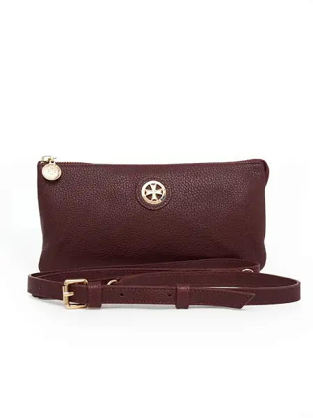 Сумка клатч NARVIN из натуральной кожи 9951-Polo Bordo Vasheron, Артикул: 9951-Polo Bordo фото №1