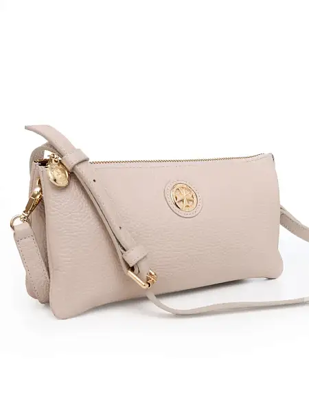 Сумка клатч NARVIN из натуральной кожи 9951-Shine Platina Vasheron, Артикул: 9951-Shine Platina фото №1