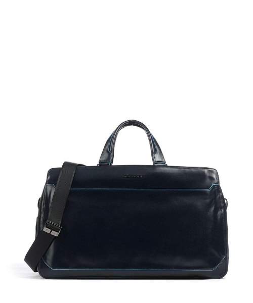 Дорожная сумка Piquadro кожаная синяя BV6596B2/BLU2 Piquadro, Артикул: BV6596B2/BLU2 фото №1