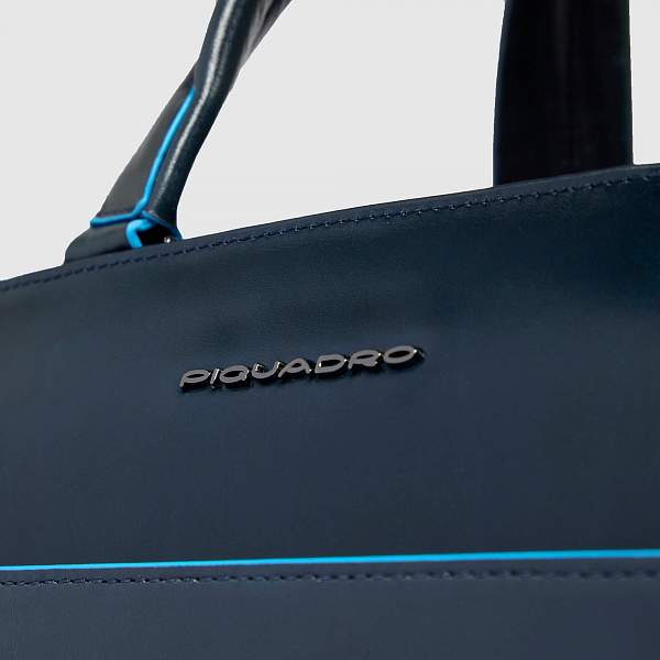 Дорожная сумка Piquadro кожаная синяя BV6596B2/BLU2 Piquadro, Артикул: BV6596B2/BLU2 фото №1