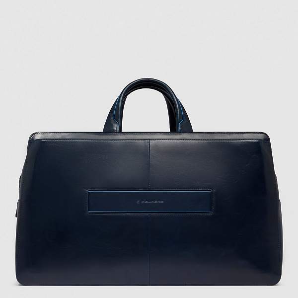 Дорожная сумка Piquadro кожаная синяя BV6596B2/BLU2 Piquadro, Артикул: BV6596B2/BLU2 фото №1