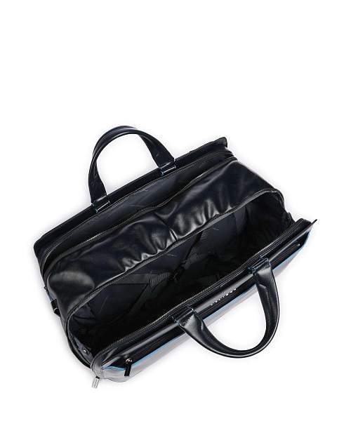 Дорожная сумка Piquadro кожаная синяя BV6596B2/BLU2 Piquadro, Артикул: BV6596B2/BLU2 фото №1