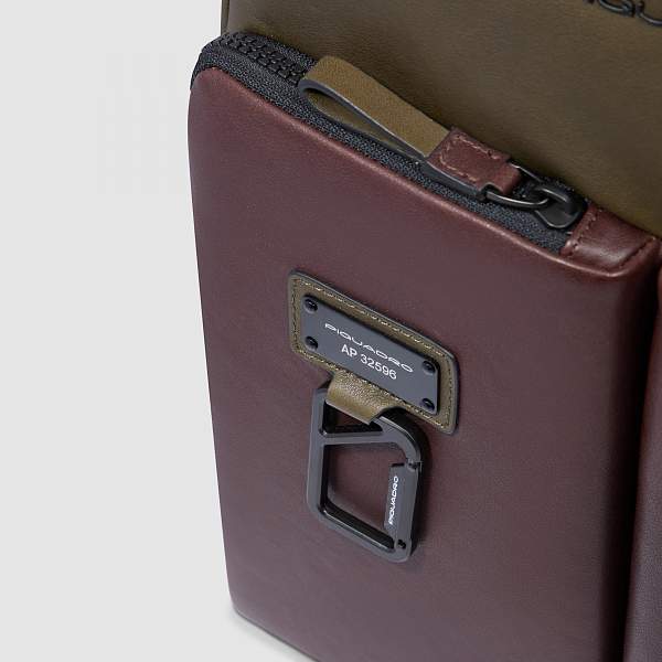 Кожаный рюкзак Piquadro CA6311AP/VETM мужской зелено-коричневый Piquadro, Артикул: CA6311AP/VETM фото №1