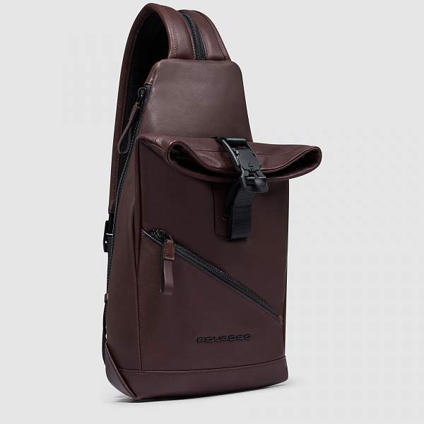 Рюкзак с одной лямкой Piquadro CA6784AP/TM кожаный коричневый Piquadro, Артикул: CA6784AP/TM фото №1