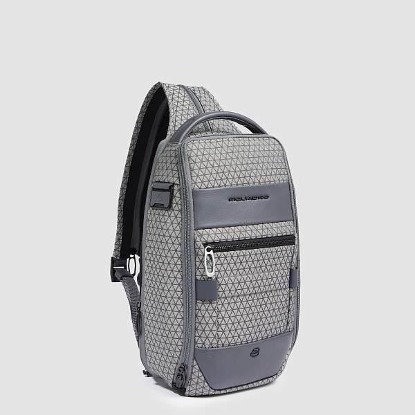 Рюкзак с одной лямкой Piquadro CA6826W139/GR серый Piquadro, Артикул: CA6826W139/GR фото №1