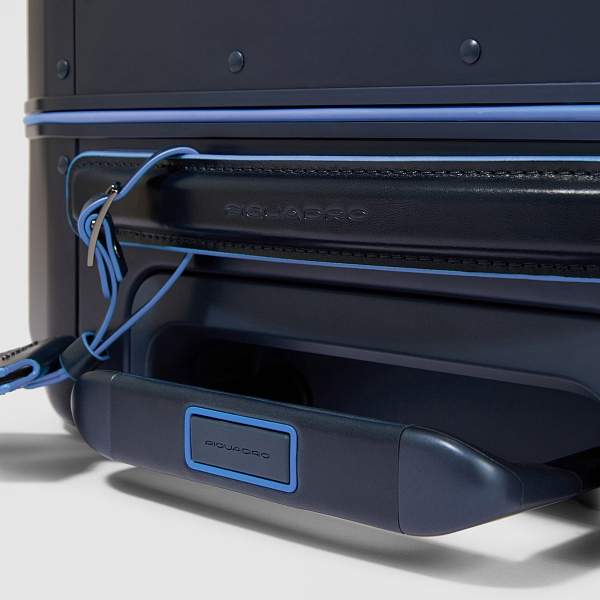 Алюминиевый чемодан Piquadro BV4425ALUB2/BLU2 для ручной клади синий Piquadro, Артикул: BV4425ALUB2/BLU2 фото №1