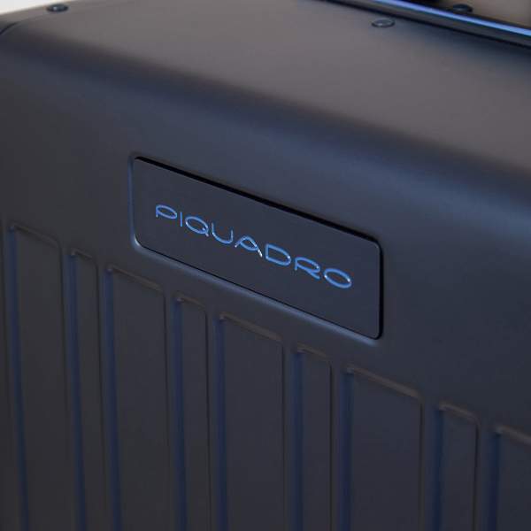 Алюминиевый чемодан Piquadro BV4425ALUB2/BLU2 для ручной клади синий Piquadro, Артикул: BV4425ALUB2/BLU2 фото №1