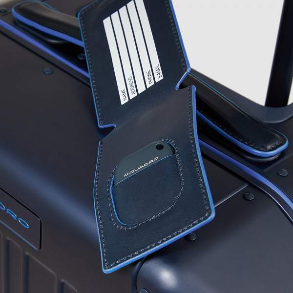 Алюминиевый чемодан Piquadro BV4425ALUB2/BLU2 для ручной клади синий Piquadro, Артикул: BV4425ALUB2/BLU2 фото №1