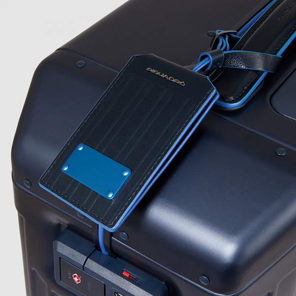 Алюминиевый чемодан Piquadro BV4425ALUB2/BLU2 для ручной клади синий Piquadro, Артикул: BV4425ALUB2/BLU2 фото №1