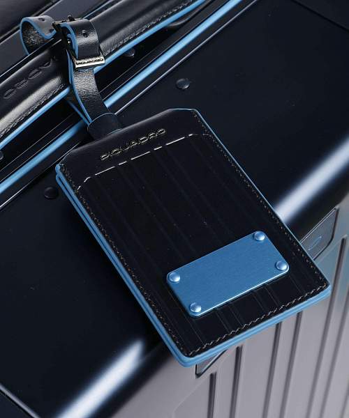 Алюминиевый чемодан Piquadro BV4425ALUB2/BLU2 для ручной клади синий Piquadro, Артикул: BV4425ALUB2/BLU2 фото №1