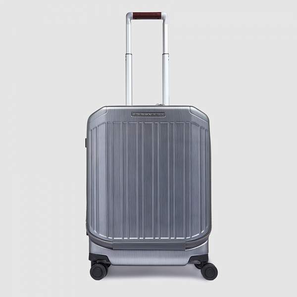 Чемодан из поликарбоната Piquadro BV6700PQLM/NCU с кодовым замком серый Piquadro, Артикул: BV6700PQLM/NCU фото №1
