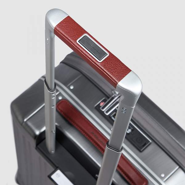 Чемодан из поликарбоната Piquadro BV6700PQLM/NCU с кодовым замком серый Piquadro, Артикул: BV6700PQLM/NCU фото №1