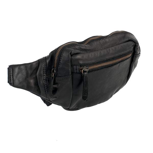 Сумка на пояс черный Gianni Conti 4205166 black Gianni Conti, Артикул: 4205166 black фото №1