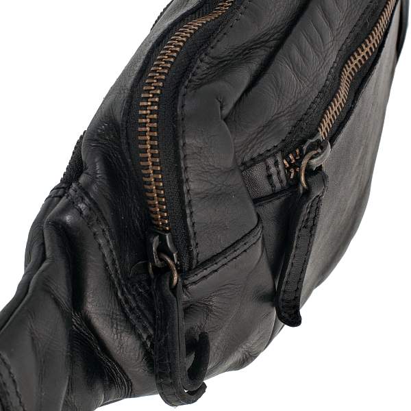 Сумка на пояс черный Gianni Conti 4205166 black Gianni Conti, Артикул: 4205166 black фото №1