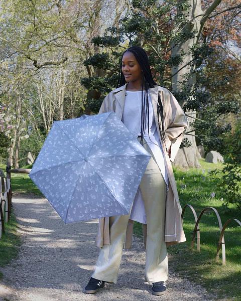 L501-4577 Tiny Hare & Meadow (Крошечный заяц) Зонт женский механика Fulton Fulton, Артикул: L501-4577 фото №1