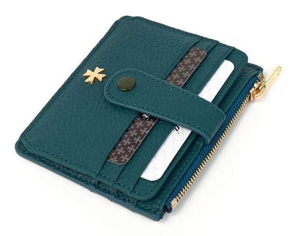 Картхолдер NARVIN из натуральной кожи 9104-Polo Ocean Vasheron, Артикул: 9104-Polo Ocean фото №1