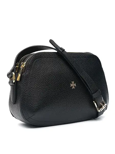 Женская сумка NARVIN из натуральной кожи 9819-Polo Black Vasheron, Артикул: 9819-Polo Black фото №1