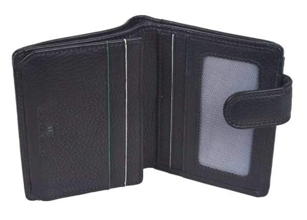 Портмоне черный Miguel Bellido 11785 black 01 Miguel Bellido, Артикул: 11785 black 01 фото №1