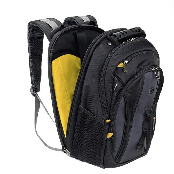 Рюкзак TORBER Forgrad с отделением для ноутбука 15.6", чёрный/серый, нейлон, 37 х 17 х 45 см T0762 Torber, Артикул: T0762 фото №1