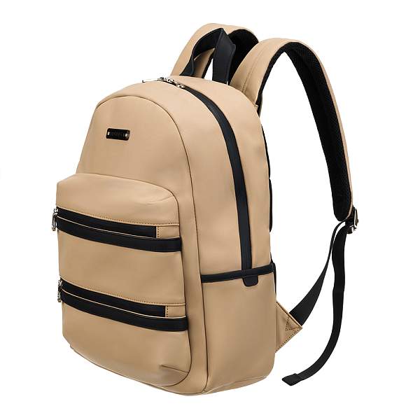 Рюкзак TORBER Nova с отделением для ноутбука 14.1", бежевый, полиэстер, 31,5 х 12,5 х 39,5 см, 13 л T10854 Torber, Артикул: T10854 фото №1