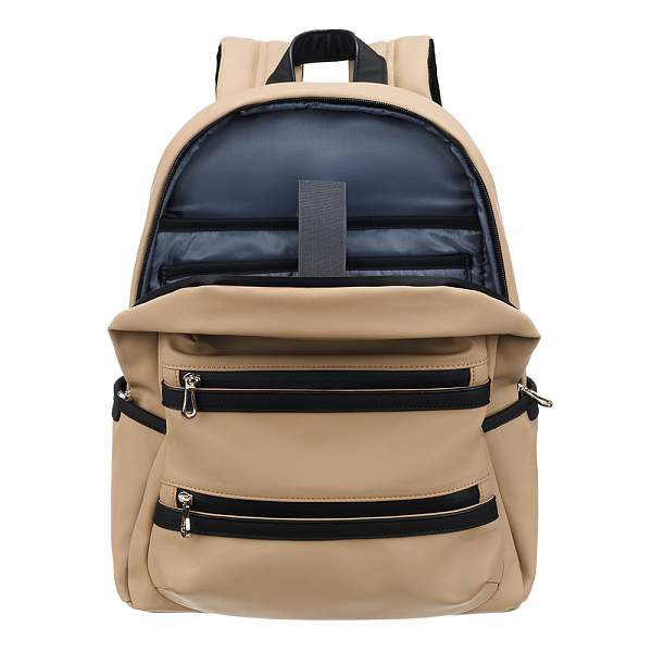 Рюкзак TORBER Nova с отделением для ноутбука 14.1", бежевый, полиэстер, 31,5 х 12,5 х 39,5 см, 13 л T10854 Torber, Артикул: T10854 фото №1