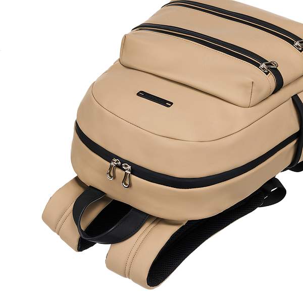 Рюкзак TORBER Nova с отделением для ноутбука 14.1", бежевый, полиэстер, 31,5 х 12,5 х 39,5 см, 13 л T10854 Torber, Артикул: T10854 фото №1