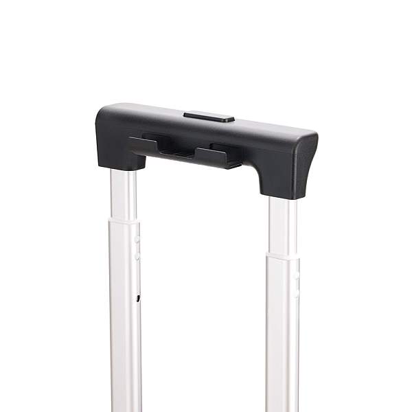 Чемодан TORBER, тёмно-серый металлик, поликарбонат, 37,5 x 20 х 54 см, 37 л T2679S Torber, Артикул: T2679S фото №1