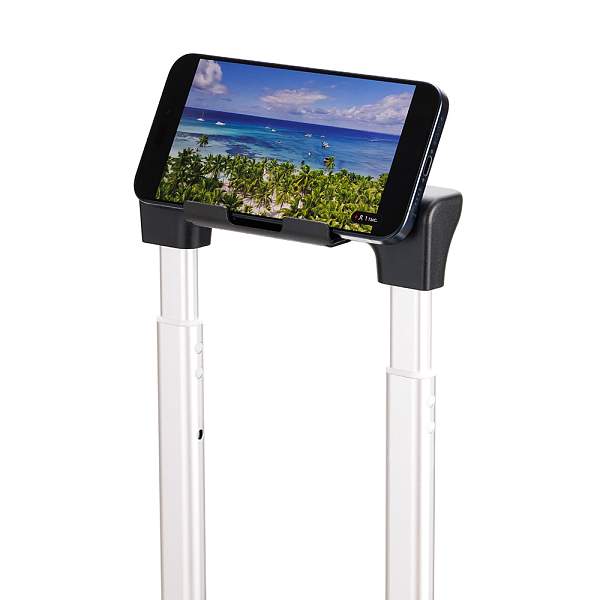 Чемодан TORBER, тёмно-серый металлик, поликарбонат, 37,5 x 20 х 54 см, 37 л T2679S Torber, Артикул: T2679S фото №1