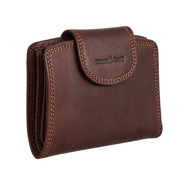 Портмоне коричневый Gianni Conti 918035 dark brown Gianni Conti, Артикул: 918035 dark brown фото №1