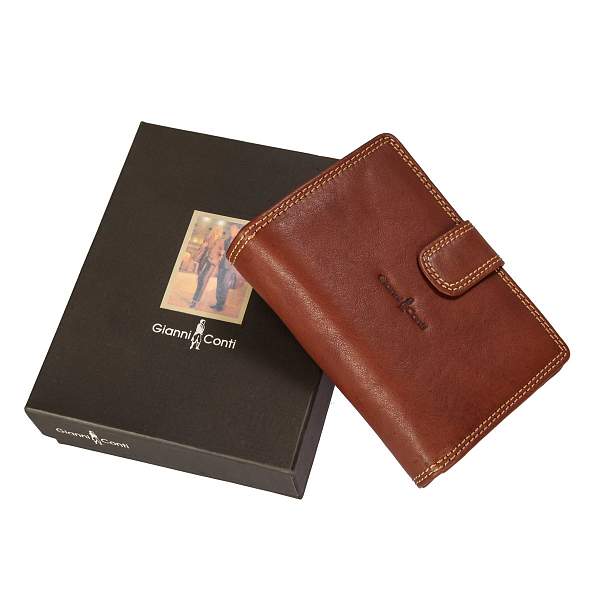 Портмоне светло-коричневый Gianni Conti 918086 tan Gianni Conti, Артикул: 918086 tan фото №1