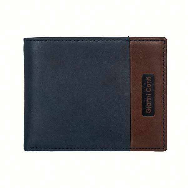 Портмоне синий Gianni Conti 6057100 blue/dark brown Gianni Conti, Артикул: 6057100 blue/dark brown фото №1
