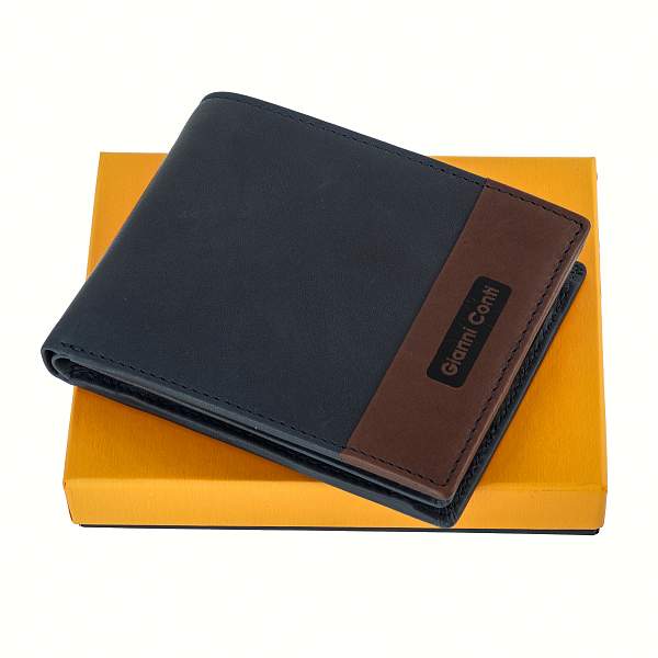 Портмоне синий Gianni Conti 6057100 blue/dark brown Gianni Conti, Артикул: 6057100 blue/dark brown фото №1