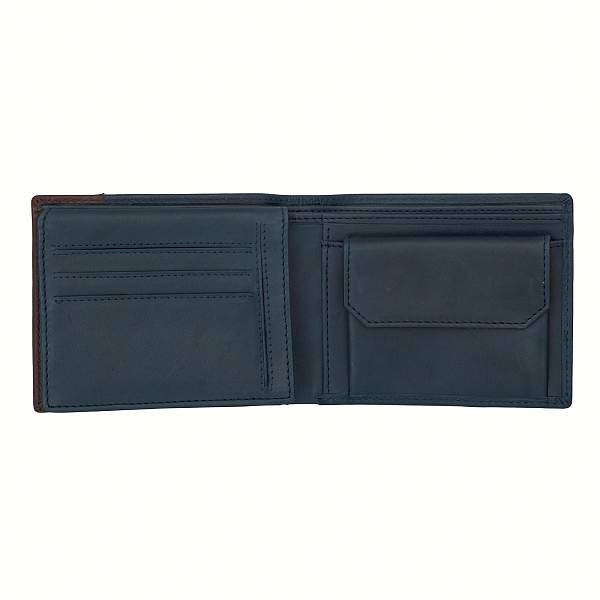 Портмоне синий Gianni Conti 6057100 blue/dark brown Gianni Conti, Артикул: 6057100 blue/dark brown фото №1