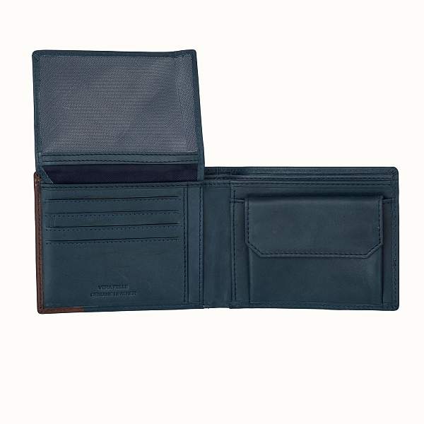 Портмоне синий Gianni Conti 6057100 blue/dark brown Gianni Conti, Артикул: 6057100 blue/dark brown фото №1