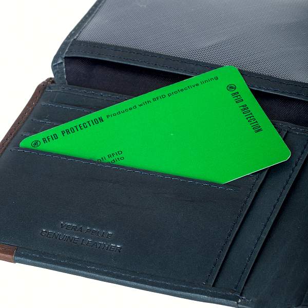 Портмоне синий Gianni Conti 6057100 blue/dark brown Gianni Conti, Артикул: 6057100 blue/dark brown фото №1