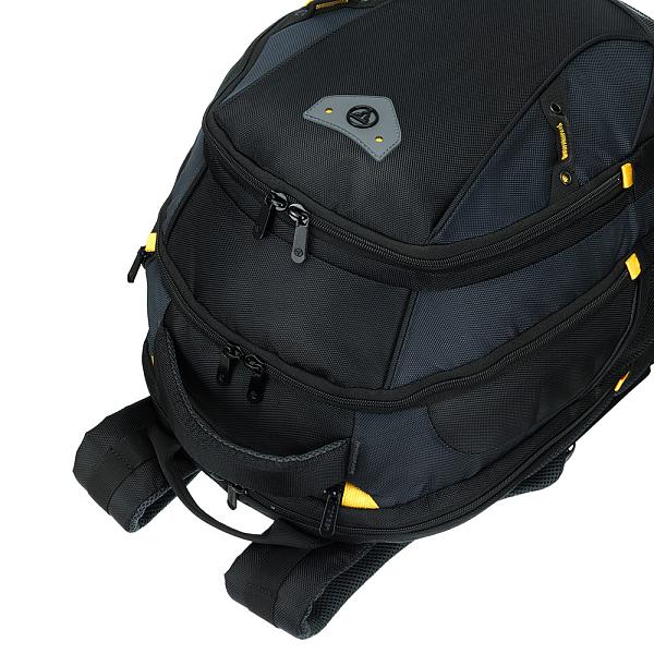 Рюкзак TORBER Forgrad с отделением для ноутбука 15.6", чёрный/серый, нейлон, 35,5 х 23 х 45 см T0761 Torber, Артикул: T0761 фото №1